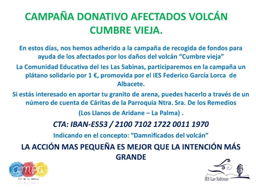 Donativos La Palma